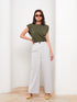LC Waikiki Women's Relaxed Fit Regular Trousers